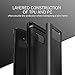 Galaxy S8 Plus Case :: Lumion :: Dual Layer Hard Rugged Drop Protection :: Slim Thin Fit :: Heavy Duty Shock Absorption Cover for Galaxy S8 Plus by Lumion (Patriot - Dark Silver)