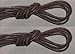 Cordohyde Professional Grade Mens Thin Waxed Dress Shoe Laces 2 Pair (Assorted Sizes and Colors)