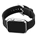 Sport Band for Apple Watch 38mm, Alritz Soft Silicone iWatch Band Replacement Strap with Quick Release Buckle for Apple Watch Nike+, Series 2, Series 1, Sport, Edition, Black