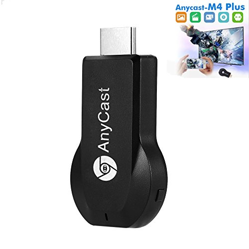 Miracast Dongle, Anycast M4 Wireless HDMI Display Receiver 1080P, No need AirPlay/MiraCast Mode Switching