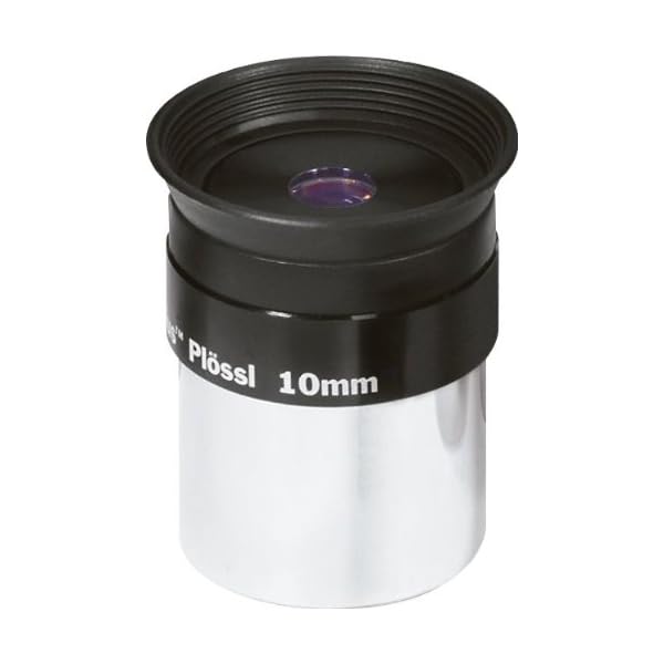 Orion 08736 Sirius Plossl Teleskop Okular (10 mm), Schwarz