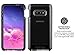 tech21 Protective Samsung Galaxy S10e Case Thin Patterned Back Cover with FlexShock - Evo Check - Smokey Black