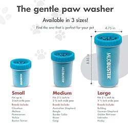 Dexas MudBuster Portable Dog Paw