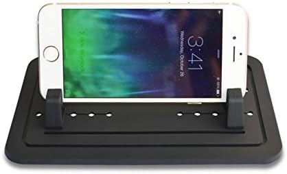 Jmday Silicone Sticky Pad - Dash Mat Car Mount Holder Cradle for iPhone SE 5 5s 5c 6 6 Plus 6s 6s Plus 7 7 Plus iPad Mini and Galaxy S4 S5 S6 S7 S8 edg Tab