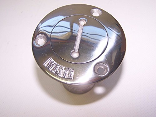 351323 Sea-Dog Line Waste Hose Deck Fill Stainless Steel 1-1/2" Inch Hose SURPLUS 132-2520 - Thumbnail 2