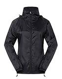 Spmor Women's Lightweight Waterproof Jacket Hooded