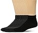 Fruit of the Loom Men's Value 10 Pack Low Cut Socks, Black, Shoe Size: 11-15
