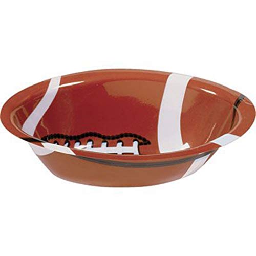 Party City Football Serveware Supplies, Include a Serving Tray, a Chip