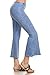 Zoozie LA Women's Culottes - Made in The USA Bell Bottoms Cropped Pants …