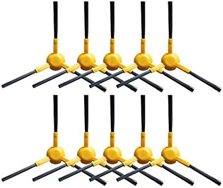 Softgear SG 10-Pack Replacment Spining Side Brushes for Ecovacs DEEBOT N78 M85 M88 M80 Pro M81 R95 SLIM2 Robotic Vacuum Cleaner