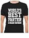 Funny Christmas Gift For Dads - World's Best Farter, I Mean Father T-Shirt
