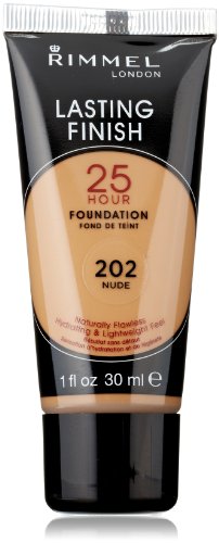 Rimmel lasting finish 25 hour liquid foundation (202) n…