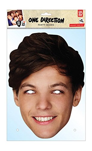 Official One Direction Louis Tomlinson Celebrity Face Mask