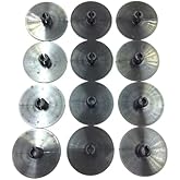 x12 2 Inch 2" Leaf Spring End Tip Wear Pad Anti Squeak Insert Cushion Plastic Silencer Block Round