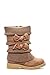 Dream Pairs Kluv Girls Knit Sweater Winter Fur Boots