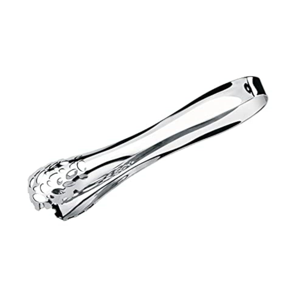 Commichef Deluxe Chrome Plated All-Purpose Tongs, Stainless Steel, 24cm