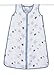 aden + anais Classic Sleeping Bag; 100% Cotton Muslin; Wearable Baby Blanket; Rock Star; Small; 0-6 Months
