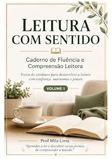 Livro Leitura com Sentido: Caderno de Fluência e Compreensão Leitora