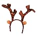 Set of 2 Plush Christmas Reindeer Antlers - Great Christmas Photo Props!