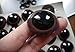 100PCS Brown Plastic Safety Eyes for Bear Doll Stuffed Animals Puppet Doll Making(18mm/0.70
