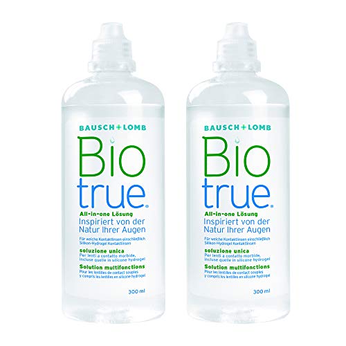 Biotrue MultiPurpose Contact Lens Solution 2 x 300 ml Pack (Twin Pack