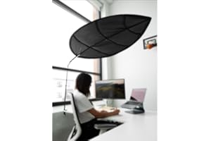 Office Cubicle Desk Shade. Overhead Leaf Designed to Block Light at Your Office or Home.