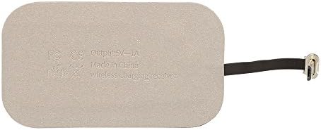 AIRUIDI Android Wireless Charger Fast Qi Thin Charging Receiver Metal Interface for Samsung Galaxy S8 S7 Edge S6 Edge S5 Note 4 S4 S3 Android Type A USB Receiver