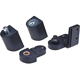 Offset Pivot Hinge, Half Surface, 125 lb.