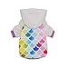 Fitwarm Mermaid Dog Hoodies Clothes Hooded Coat Pet Sweatshirts Cat Jackets Medium