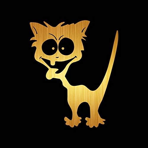 Cat Car Styling Sticker on Car Waterproof Window Vinyl Funny Car