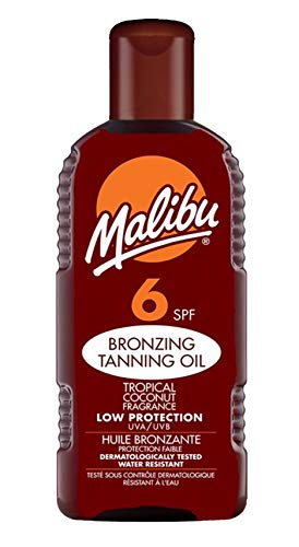 Malibu Bronzing Tanning Oil Spf 6 200ml