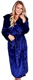 Women's Patricia Bathrobe Plush Luxury Microfleece with Hood