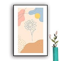 Framed Canvas Wall Art Picasso Poster Print of Woman Canvas Prints Home Artwork Decoration for Living Room,Bedroom - 16x24 inches