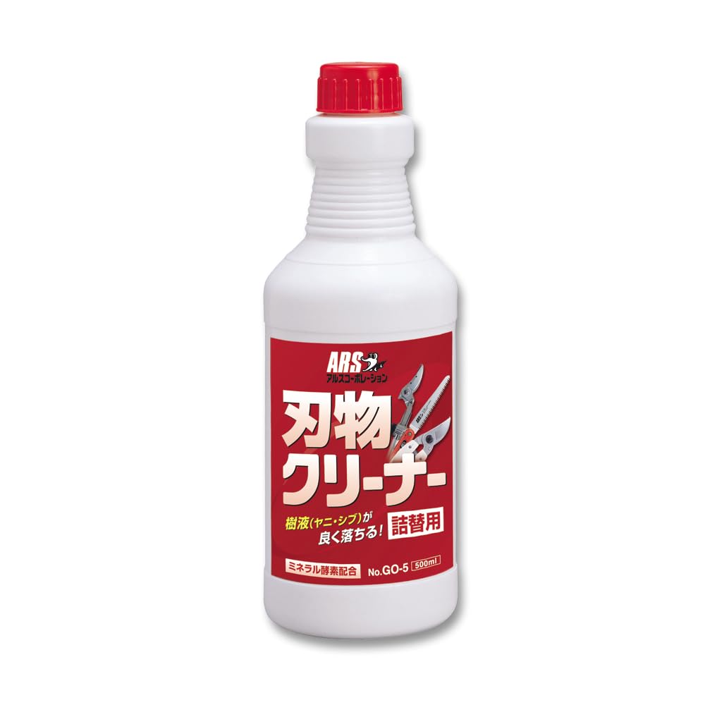 アルスコーポレーション 刃物クリーナー詰替用 ミネラル酵素配合 500ml GO-5商品画像