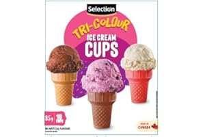 Tri Colored Ice Cream cone cups Bonbon Rio Store Ice Cream Cone Cups, (18 Cups) | Crunchy & Delicious, Great for Parties and Birthdays Classic Ice cream cone cup – Sweet, Crisp, Crunchy and Delicious – Ideal for Family Gatherings
