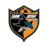 San Jose Sharks NHL car bumper sticker decal (4