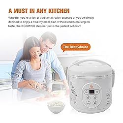 KOSMIKO Rice Cooker 4Cup Uncooked