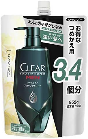Clear Formula Total Care Scalp Shampoo Refill 32.4 oz (952 g)