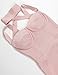 Meilun Womens Sleeveless Bodycon Dress Bandage Straless Dress (S, Pink Beige)