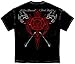 Firefighter T-Shirt Elite Breed Red Maltese X-Large Black