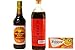 Shaohsing Rice Cooking Wine 750ML + Pearl River Bridge Superior Dark Soy Sauce 16.9 oz plus Trident Gum, Tropical Twist Flavor