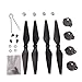 YouCute spare parts for mjx B2C B2W B2 Bugs 2w Bugs 2 RC Drone Blade Aluminum cap (Black large kit)