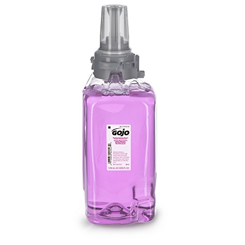 GOJO 8812-03 Antibacterial Plum Foam Handwash, 1250 mL ADX-12 Refill, Purple Pack of 3