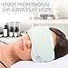 Microwavable Neck Heating Pad with Aromatherapy - Soothing Hot or Cold Therapy Wrap for Neck & Shoulder Pain, Stress Relief, Headache & Migraine Tension - Relaxing Lavender - Now with Free Eye Pillow