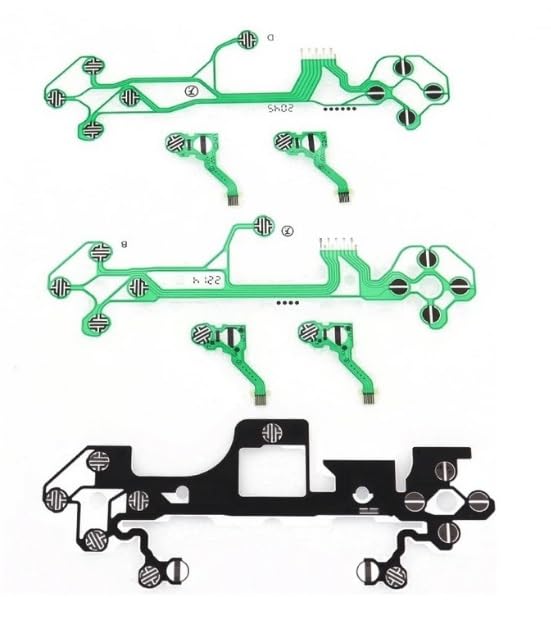Sony DualSense ワイヤレスコントローラー用ボタンフレキシブルケーブル導電性フィルムの商品画像