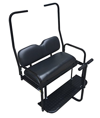 Club Car Ds Golf Cart Rear Flip Back Seat Kit For 1982-2000.