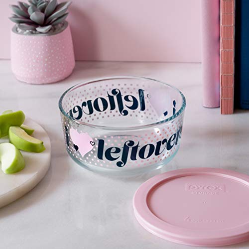 2 Pyrex+Decorated+Glass+Storage+8+Piece