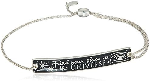 A Wrinkle in Time' Sterling Silver Find Your Place in the Universe Pull Chain Bracelet