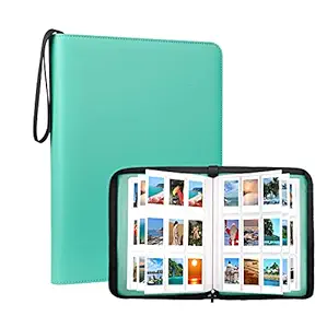 540 Pockets Mini Photo Album for Fujifilm Instax Mini 7s 7C 8 8+ 9 25 26 50s 70 90 Instant Camera & Name Card (Green))