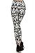 Leggings Depot Ultra Soft Women's Popular Best Printed Fashion Leggings Collection2 (Classic Skull)